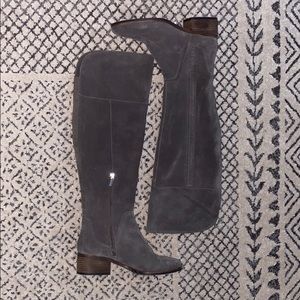 Vince camuto knee high suede boots